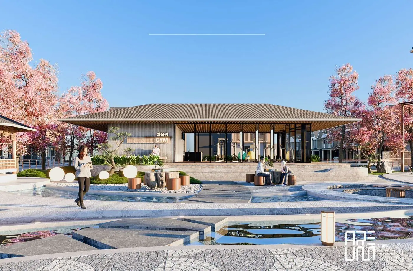 Cluster Jeongwon dengan gym, basketball court, dan kids playground